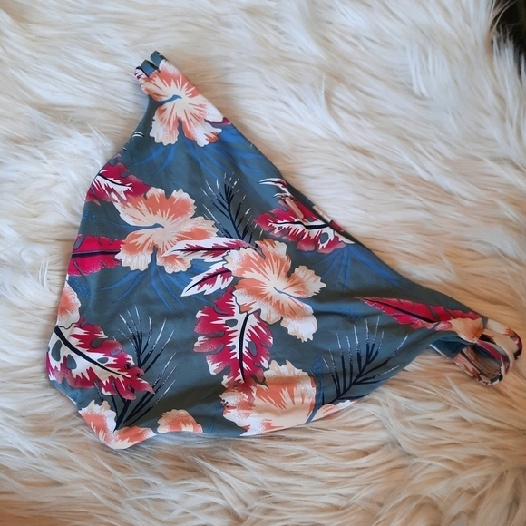 Roxy Floral Bikin Bottom M - Picture 3 of 5